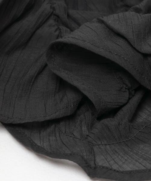 URBAN RESEARCH ROSSO WOMEN（アーバンリサーチ　ロッソ）の「Mewl　シャーリング トップス（その他トップス・レディース・ブラック/オフホワイト・FREE）」の9枚目の写真