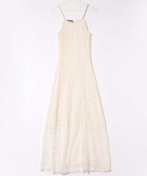 Ritzy(リッツィー)の「レースデザインキャミソールワンピース(ワンピース・レディース・ホワイト・S/M/L/XL)」の21枚目の写真