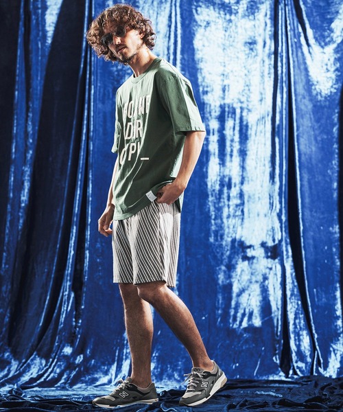 ANGENEHM(アンゲネーム)の「mt10439- Vintage Pigment Logo Printed T-shirt プリントTシャツ(AG06-011scg)(Tシャツ/カットソー・メンズ・ブラック/グリーン/レッド系その他/キナリ・L/M/S)」の14枚目の写真