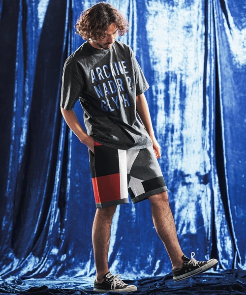 ANGENEHM(アンゲネーム)の「mt10439- Vintage Pigment Logo Printed T-shirt プリントTシャツ(AG06-011scg)(Tシャツ/カットソー・メンズ・ブラック/グリーン/レッド系その他/キナリ・L/M/S)」の18枚目の写真