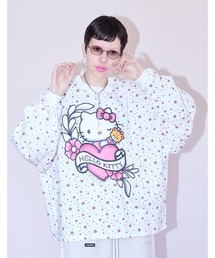 /Little sunny bite/hello kitty x little sunny bite star print long tee