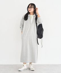 ラガーシャツワンピース