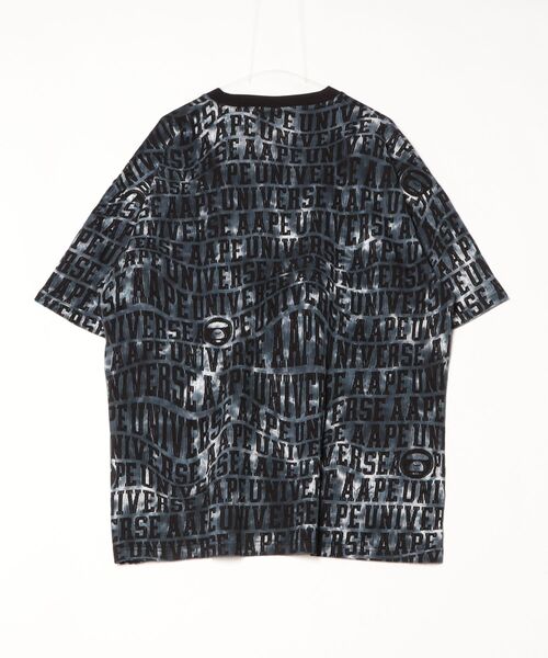 AAPE BY A BATHING APE(エーエイプバイアベイシングエイプ)の「AAPE FANCY MAIN TEE(Tシャツ/カットソー・メンズ・ブルー系その他/ブラック系その他・MEDIUM/X-LARGE/LARGE/SMALL/XX-LARGE)」の9枚目の写真