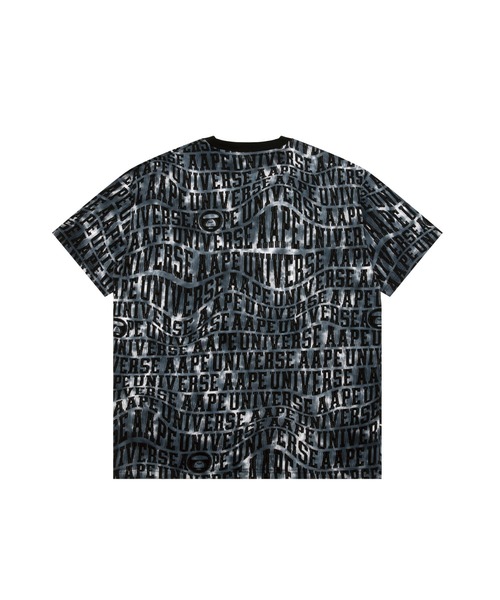 AAPE BY A BATHING APE(エーエイプバイアベイシングエイプ)の「AAPE FANCY MAIN TEE(Tシャツ/カットソー・メンズ・ブルー系その他/ブラック系その他・MEDIUM/X-LARGE/LARGE/SMALL/XX-LARGE)」の3枚目の写真
