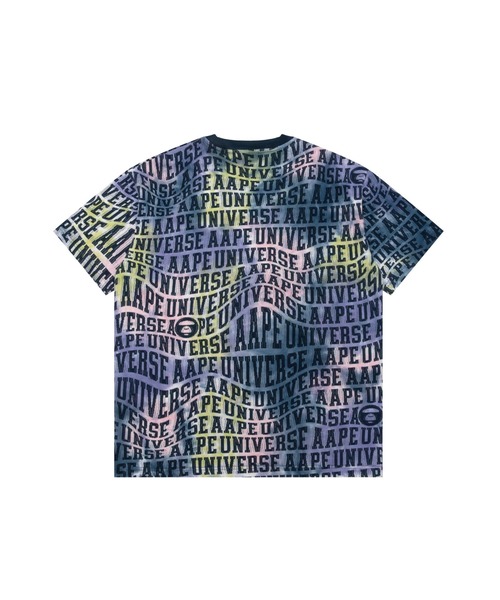 AAPE BY A BATHING APE(エーエイプバイアベイシングエイプ)の「AAPE FANCY MAIN TEE(Tシャツ/カットソー・メンズ・ブルー系その他/ブラック系その他・MEDIUM/X-LARGE/LARGE/SMALL/XX-LARGE)」の6枚目の写真