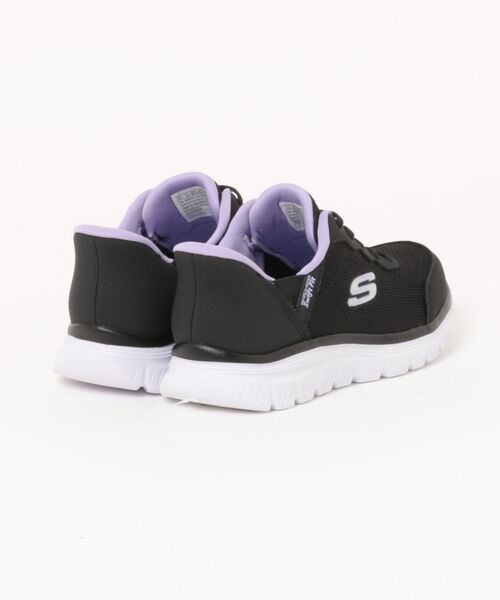 SKECHERS(スケッチャーズ)の「SKECHERS スケッチャーズ SWIFT FIT スウィフトフィット GRACEFUL 4.0-SUBLIME GRACE【軽量】レディーススニーカー(グレースフル4.0) 898055(スニーカー・レディース・ブラック系その他・26.0cm/25.0cm/24.5cm/24.0cm/23.5cm/23.0cm/22.5cm)」の2枚目の写真