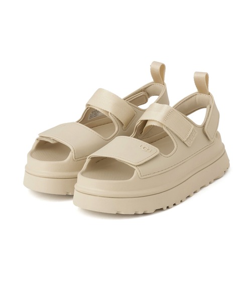 UGG(アグ)の「【UGG(アグ)】W GOLDENGLOW(サンダル・レディース・ブラック/ベージュ・24/23/25)」の17枚目の写真