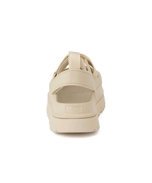 UGG(アグ)の「【UGG(アグ)】W GOLDENGLOW(サンダル・レディース・ブラック/ベージュ・24/23/25)」の4枚目の写真