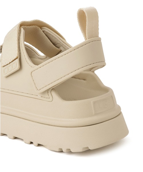UGG(アグ)の「【UGG(アグ)】W GOLDENGLOW(サンダル・レディース・ブラック/ベージュ・24/23/25)」の7枚目の写真