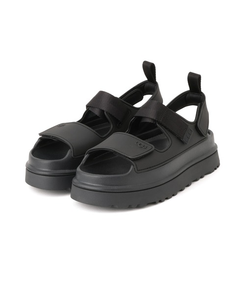 UGG(アグ)の「【UGG(アグ)】W GOLDENGLOW(サンダル・レディース・ブラック/ベージュ・24/23/25)」の10枚目の写真
