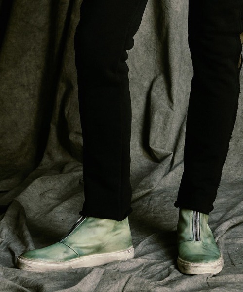 wjk(ダヴルジェイケイ)の「mko13610- front zip bootie スニーカーブーツ(8993 bt50j)(ブーツ・メンズ・グレー系その他/ブラック・40/42/44)」の7枚目の写真