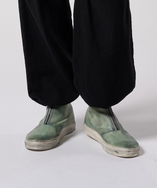 wjk(ダヴルジェイケイ)の「mko13610- front zip bootie スニーカーブーツ(8993 bt50j)(ブーツ・メンズ・グレー系その他/ブラック・40/42/44)」の11枚目の写真