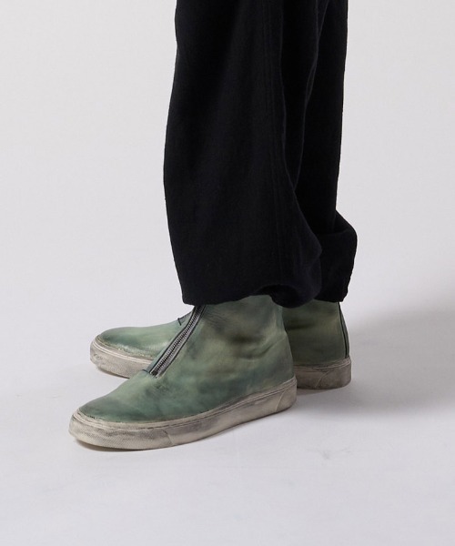 wjk(ダヴルジェイケイ)の「mko13610- front zip bootie スニーカーブーツ(8993 bt50j)(ブーツ・メンズ・グレー系その他/ブラック・40/42/44)」の12枚目の写真