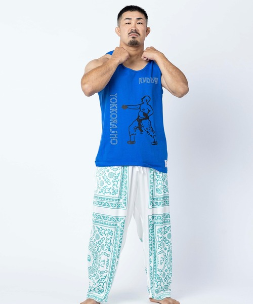 reversal.dogi.design.works(リバーサル・ドーギ・デザイン・ワークス)の「<reversal/リバーサル>BOKH MUSCLE PANTS(その他パンツ・メンズ・グリーン/ブラック・X-LARGE/LARGE/MEDIUM)」の4枚目の写真