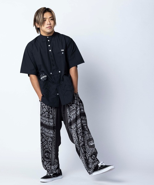 reversal.dogi.design.works(リバーサル・ドーギ・デザイン・ワークス)の「<reversal/リバーサル>BOKH MUSCLE PANTS(その他パンツ・メンズ・グリーン/ブラック・X-LARGE/LARGE/MEDIUM)」の7枚目の写真