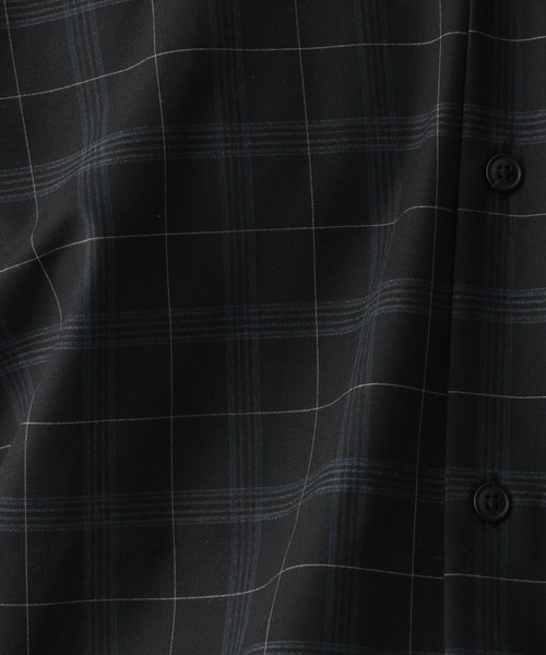 GLOBAL WORK（グローバルワーク）の「URBANシャツAIR/5分袖/638140（シャツ/ブラウス・メンズ・ライトグレー/ブルー/モカ/ホワイト系8/チャコールグレー/ブラック系その他/グレイッシュベージュ/ブラック系9・L/XL/M/S）」の22枚目の写真