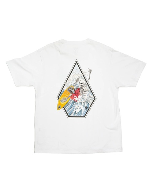 VOLCOM(ボルコム)の「VOLCOM NOZAKA SURF SS TEE(Tシャツ/カットソー・メンズ・ブラック/ホワイト・M/L/XL)」の5枚目の写真