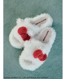 sanrio house（サンリオハウス）の「フェイスモチーフふわふわルームシューズ（ルームシューズ/スリッパ）」