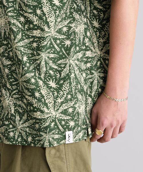 MANASTASH(マナスタッシュ)の「MANASTASH/マナスタッシュ HEMP PATTERN SHIRTS(シャツ/ブラウス・メンズ・パープル/モスグリーン・L/M/XL/S)」の11枚目の写真