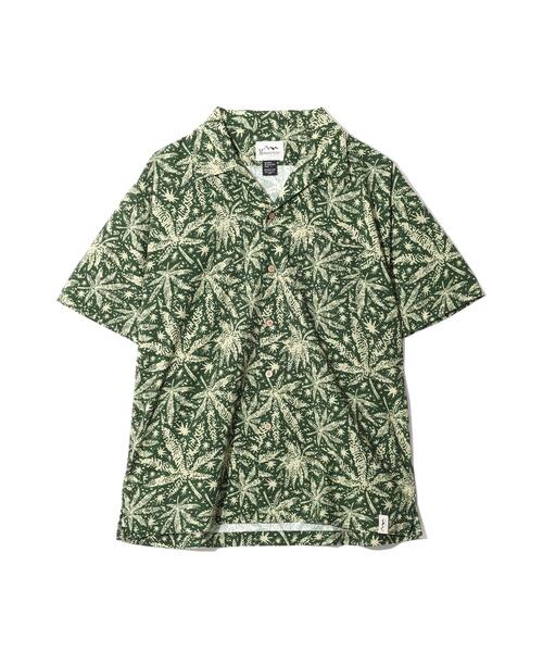 MANASTASH(マナスタッシュ)の「MANASTASH/マナスタッシュ HEMP PATTERN SHIRTS(シャツ/ブラウス・メンズ・パープル/モスグリーン・L/M/XL/S)」の12枚目の写真