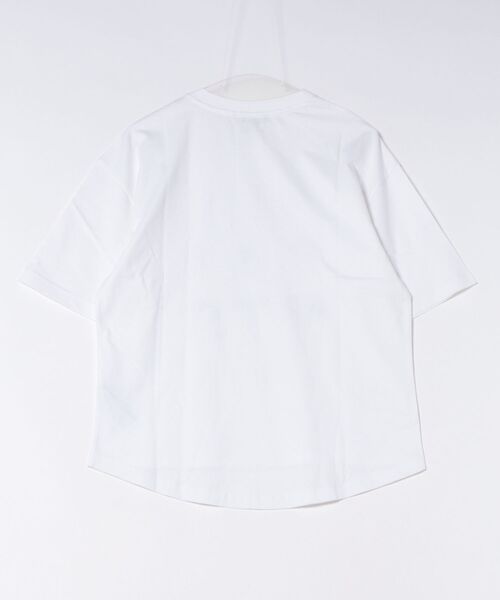 ALLSAINTS(オールセインツ)の「STACKS AMELIE OVERSIZED EMBELLISHED T-SHIRT | STACKS AMELIE オーバーサイズ 刺繍 Tシャツ(Tシャツ/カットソー・レディース・ホワイト・S/M/L/XS)」の2枚目の写真