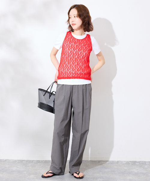SLOBE IENA(スローブイエナ)の「SLOBE ビーチサンダル(サンダル・レディース・イエロー/カーキ/ブラック/レッド・24cm/23cm/22cm/25cm)」の12枚目の写真