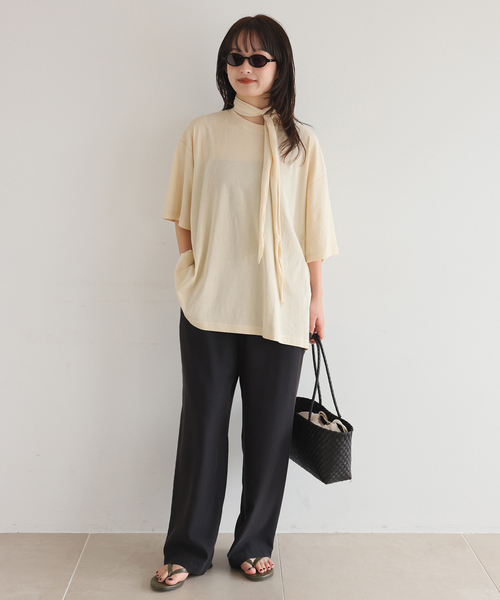 SLOBE IENA(スローブイエナ)の「SLOBE ビーチサンダル(サンダル・レディース・イエロー/カーキ/ブラック/レッド・24cm/23cm/22cm/25cm)」の21枚目の写真