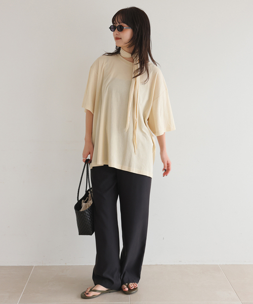 SLOBE IENA(スローブイエナ)の「SLOBE ビーチサンダル(サンダル・レディース・イエロー/カーキ/ブラック/レッド・24cm/23cm/22cm/25cm)」の22枚目の写真