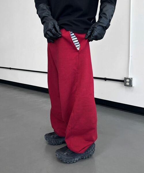 FIELDMANUAL（フィールドマニュアル）の「ストライプポケットスウェットパンツ ブルー（スウェットパンツ・メンズ・その他・MEDIUM/LARGE/SMALL）」の13枚目の写真