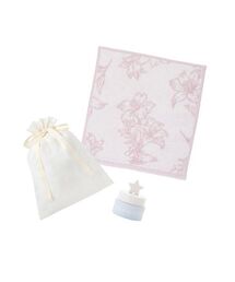gelato pique | 【ラッピング済み】フラワーハンドタオル&リップバームSET(マスク)