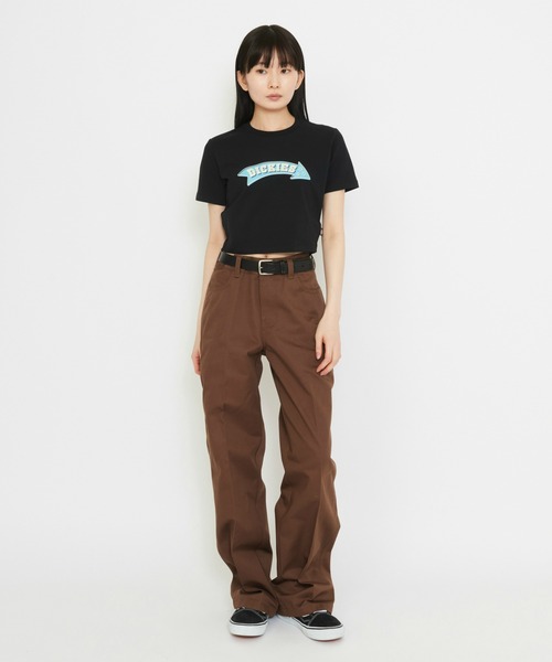 Dickies（ディッキーズ）の「グラフィックTシャツ 半袖（Tシャツ/カットソー・レディース・ホワイト/ピンク/ブラック・SMALL/MEDIUM/X-SMALL）」の13枚目の写真