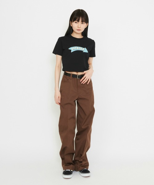 Dickies（ディッキーズ）の「グラフィックTシャツ 半袖（Tシャツ/カットソー・レディース・ホワイト/ピンク/ブラック・SMALL/MEDIUM/X-SMALL）」の14枚目の写真