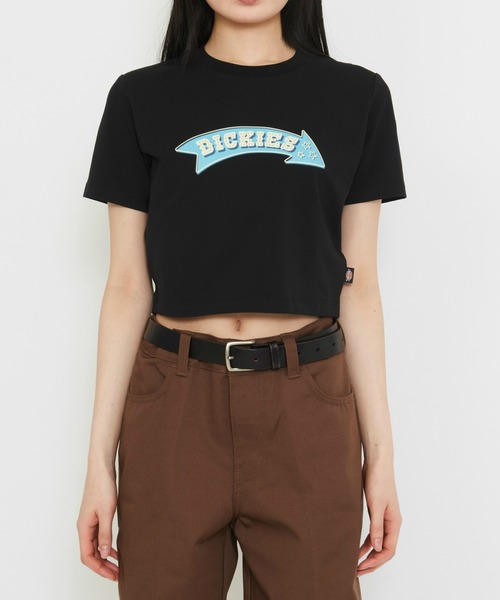 Dickies（ディッキーズ）の「グラフィックTシャツ 半袖（Tシャツ/カットソー・レディース・ホワイト/ピンク/ブラック・SMALL/MEDIUM/X-SMALL）」の15枚目の写真