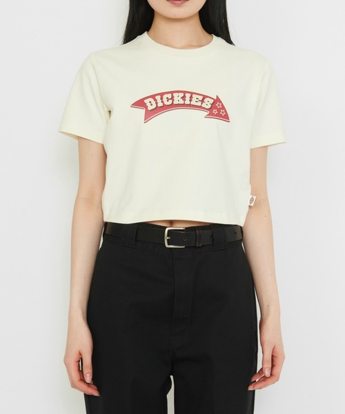 Dickies（ディッキーズ）の「グラフィックTシャツ 半袖（Tシャツ/カットソー・レディース・ホワイト/ピンク/ブラック・SMALL/MEDIUM/X-SMALL）」の7枚目の写真