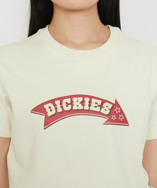 Dickies（ディッキーズ）の「グラフィックTシャツ 半袖（Tシャツ/カットソー・レディース・ホワイト/ピンク/ブラック・SMALL/MEDIUM/X-SMALL）」の11枚目の写真