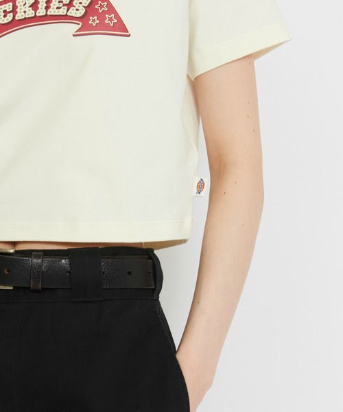 Dickies（ディッキーズ）の「グラフィックTシャツ 半袖（Tシャツ/カットソー・レディース・ホワイト/ピンク/ブラック・SMALL/MEDIUM/X-SMALL）」の12枚目の写真