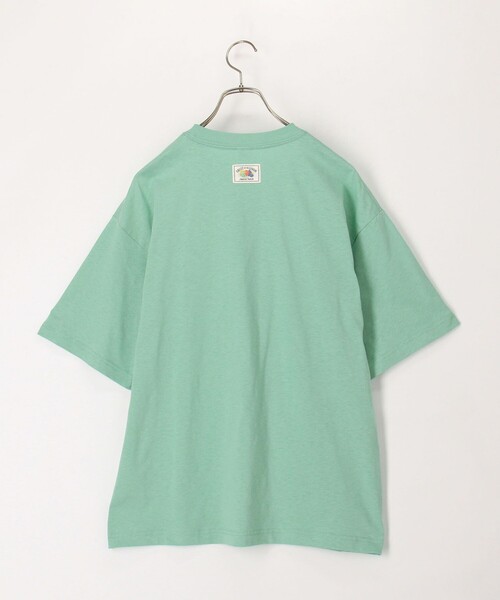 fredy couleur(フレディクルール)の「【FRUIT OF THE LOOM】19/-スラブ天竺FruitロゴT(Tシャツ/カットソー・レディース・サックスブルー/オフホワイト/チャコールグレー・M)」の21枚目の写真