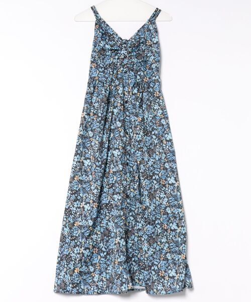 Ritzy(リッツィー)の「花柄 フロントオープン キャミソールワンピース(ワンピース・レディース・ブルー・L/M)」の11枚目の写真