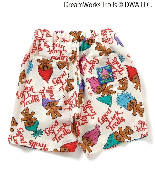 F.O.KIDS（エフオーキッズ）の「トロールズ　総柄ショーツ（その他パンツ・キッズ・ブラック/キナリ・110/100/90/80/150/140/130/120）」の9枚目の写真