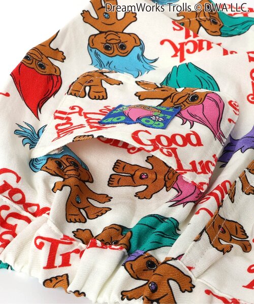 F.O.KIDS（エフオーキッズ）の「トロールズ　総柄ショーツ（その他パンツ・キッズ・ブラック/キナリ・110/100/90/80/150/140/130/120）」の19枚目の写真