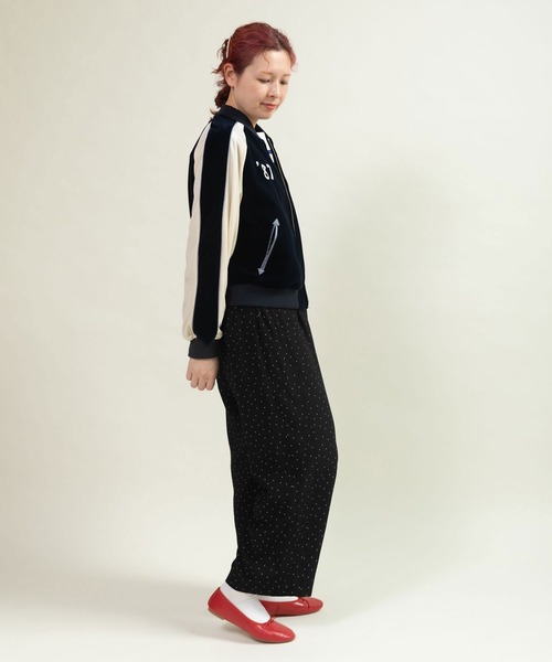 CHILD WOMAN（チャイルドウーマン）の「ベルベットスカジャン（スカジャン・レディース・ピンク/ネイビー・FREE）」の20枚目の写真