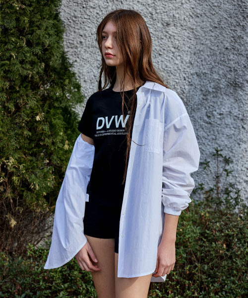 DEVIWEAR(デヴィウェア)の「オーバーサイズウィンドシャツ DEVI-O0022-ホワイト(カーディガン/ボレロ・レディース・ホワイト・FREE)」の7枚目の写真