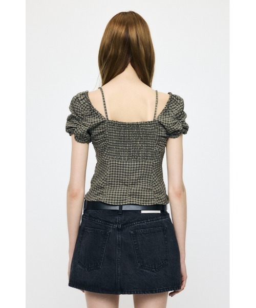 MULTIWAY GATHER ブラウス（シャツ/ブラウス）｜MOUSSY（マウジー）の
