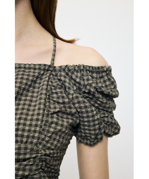 MULTIWAY GATHER ブラウス（シャツ/ブラウス）｜MOUSSY（マウジー）の