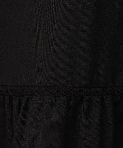 AND COUTURE（アンドクチュール）の「バックオープンデザインノースリーブフレアワンピース（ワンピース・レディース・ダークブラウン/ブラック/ベージュ・FREE）」の8枚目の写真