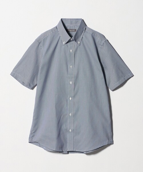 A DAY IN THE LIFE UNITED ARROWS(アデイインザライフユナイテッドアローズ)の「クールマックス クロス ボタンダウン ショートスリーブシャツ-イージーケア-<A DAY IN THE LIFE>(シャツ/ブラウス・メンズ・ホワイト/その他1/その他2/その他3・XL/S/L/M)」の19枚目の写真