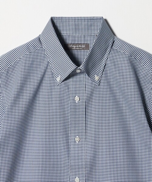 A DAY IN THE LIFE UNITED ARROWS(アデイインザライフユナイテッドアローズ)の「クールマックス クロス ボタンダウン ショートスリーブシャツ-イージーケア-<A DAY IN THE LIFE>(シャツ/ブラウス・メンズ・ホワイト/その他1/その他2/その他3・XL/S/L/M)」の18枚目の写真