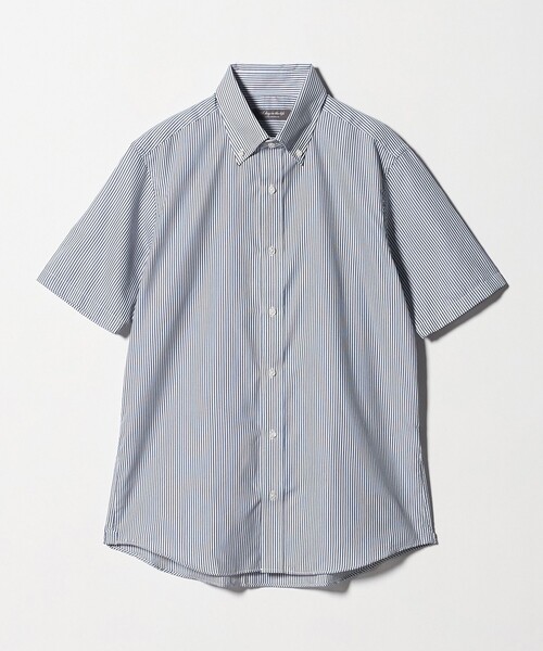 A DAY IN THE LIFE UNITED ARROWS(アデイインザライフユナイテッドアローズ)の「クールマックス クロス ボタンダウン ショートスリーブシャツ-イージーケア-<A DAY IN THE LIFE>(シャツ/ブラウス・メンズ・ホワイト/その他1/その他2/その他3・XL/S/L/M)」の13枚目の写真