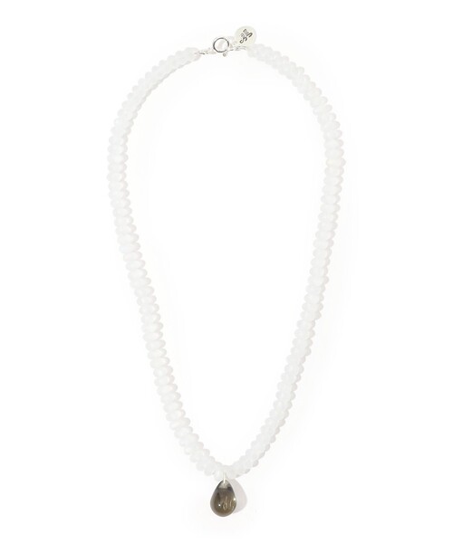 別注】Sisi Joia CRISTAL Smokey DROP ネックレス（ネックレス）｜Sisi 