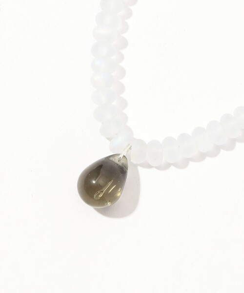 別注】Sisi Joia CRISTAL Smokey DROP ネックレス（ネックレス）｜Sisi 